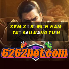 xem xổ số miền nam thứ sáu hàng tuần