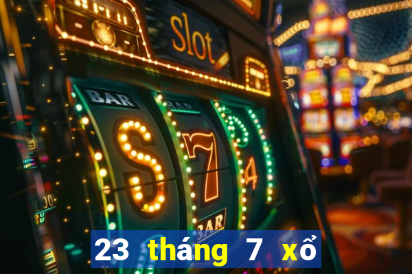 23 tháng 7 xổ số tiền giang