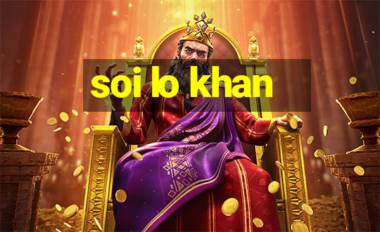 soi lo khan