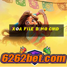 xóa file bằng cmd