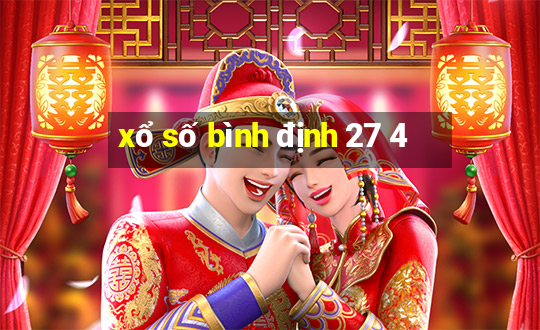 xổ số bình định 27 4