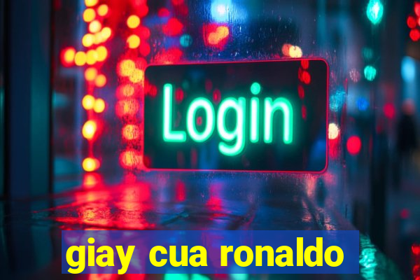 giay cua ronaldo