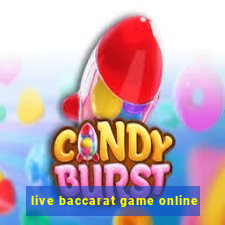 live baccarat game online