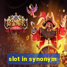 slot in synonym