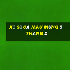 xổ số cà mau mùng 5 tháng 2