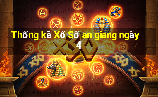 Thống kê Xổ Số an giang ngày 4