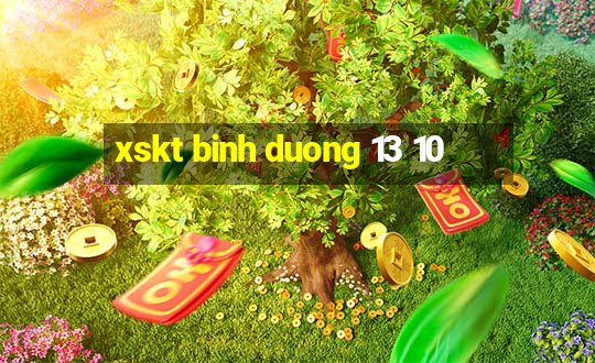 xskt binh duong 13 10