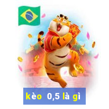 kèo  0,5 là gì