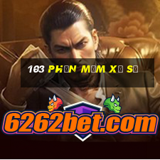 103 Phần mềm xổ số