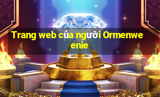 Trang web của người Ormenweenie