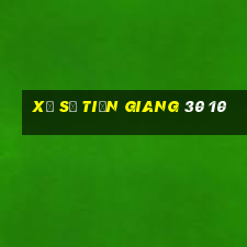 xổ số tiền giang 30 10