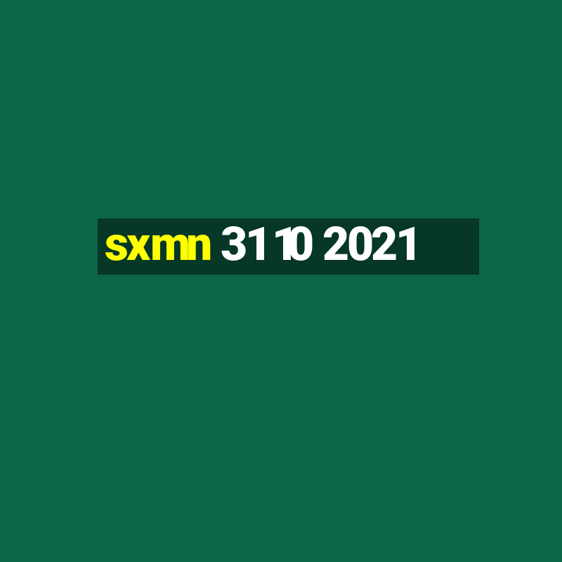 sxmn 31 10 2021