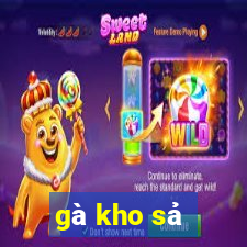 gà kho sả