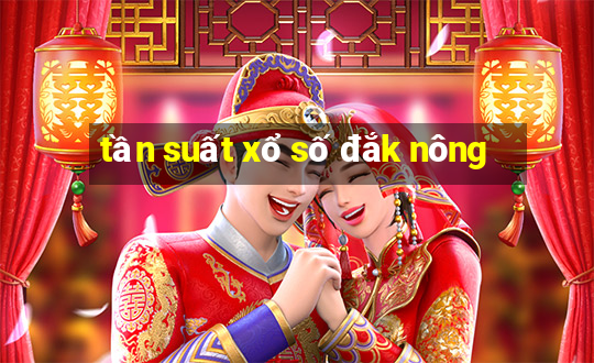 tần suất xổ số đắk nông