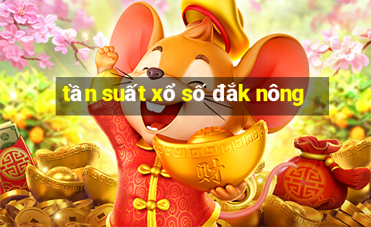 tần suất xổ số đắk nông