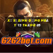 xổ số bình dương ngày 13 tháng 05