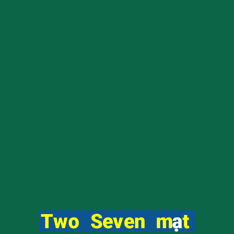 Two Seven mạt chược app Tải về