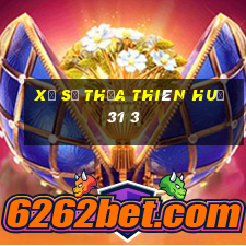 xổ số thừa thiên huế 31 3