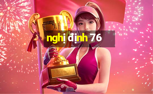 nghị định 76