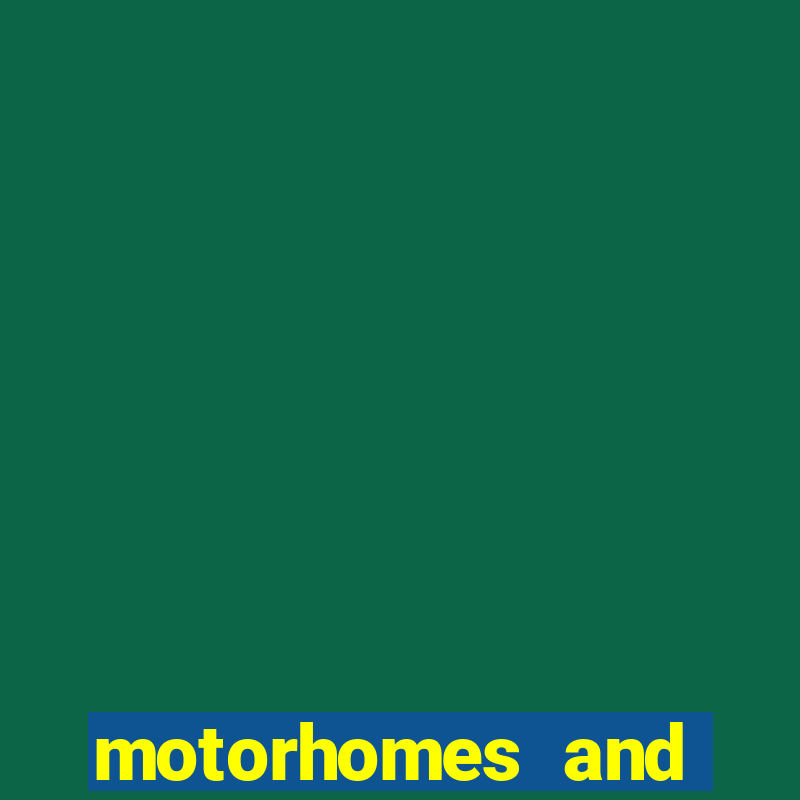 motorhomes and caravan club