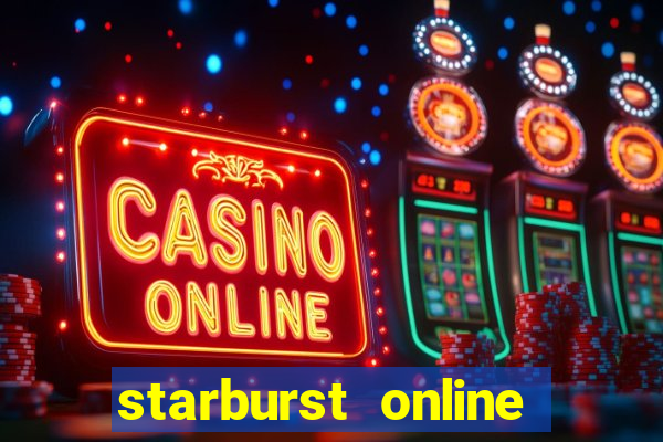 starburst online casino game