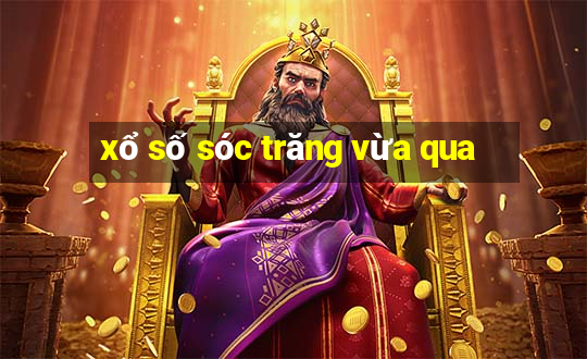 xổ số sóc trăng vừa qua