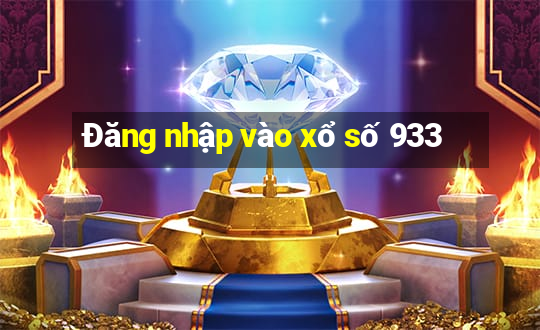 Đăng nhập vào xổ số 933