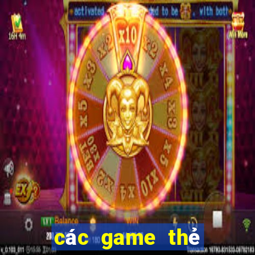 các game thẻ bài hay trên pc