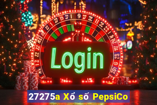 27275a Xổ số PepsiCo