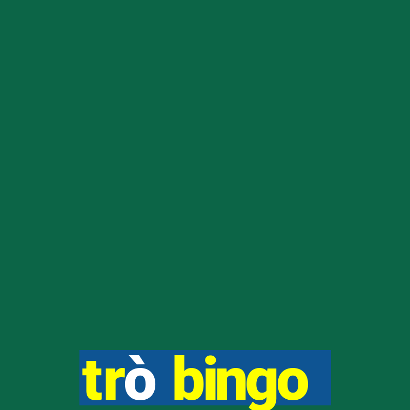 trò bingo