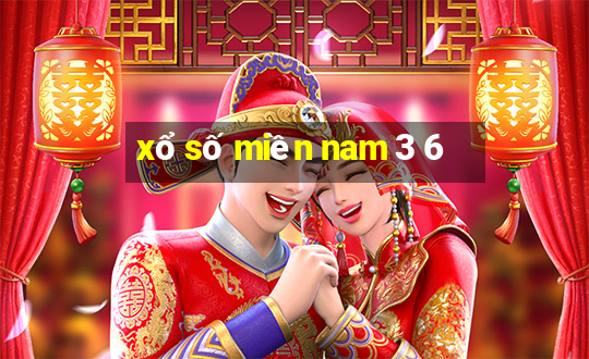 xổ số miền nam 3 6