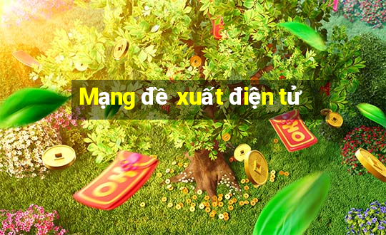 Mạng đề xuất điện tử