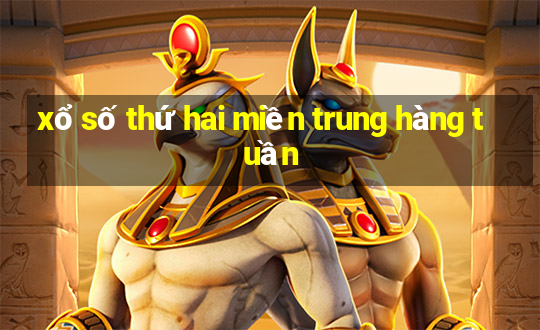 xổ số thứ hai miền trung hàng tuần