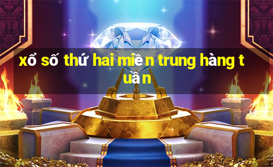 xổ số thứ hai miền trung hàng tuần