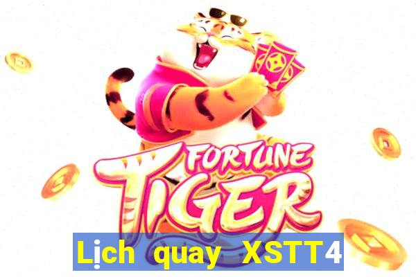 Lịch quay XSTT4 Chủ Nhật