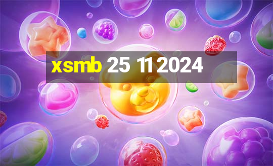 xsmb 25 11 2024