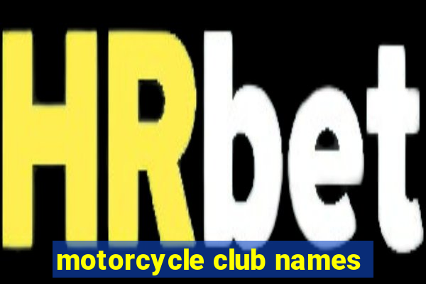 motorcycle club names