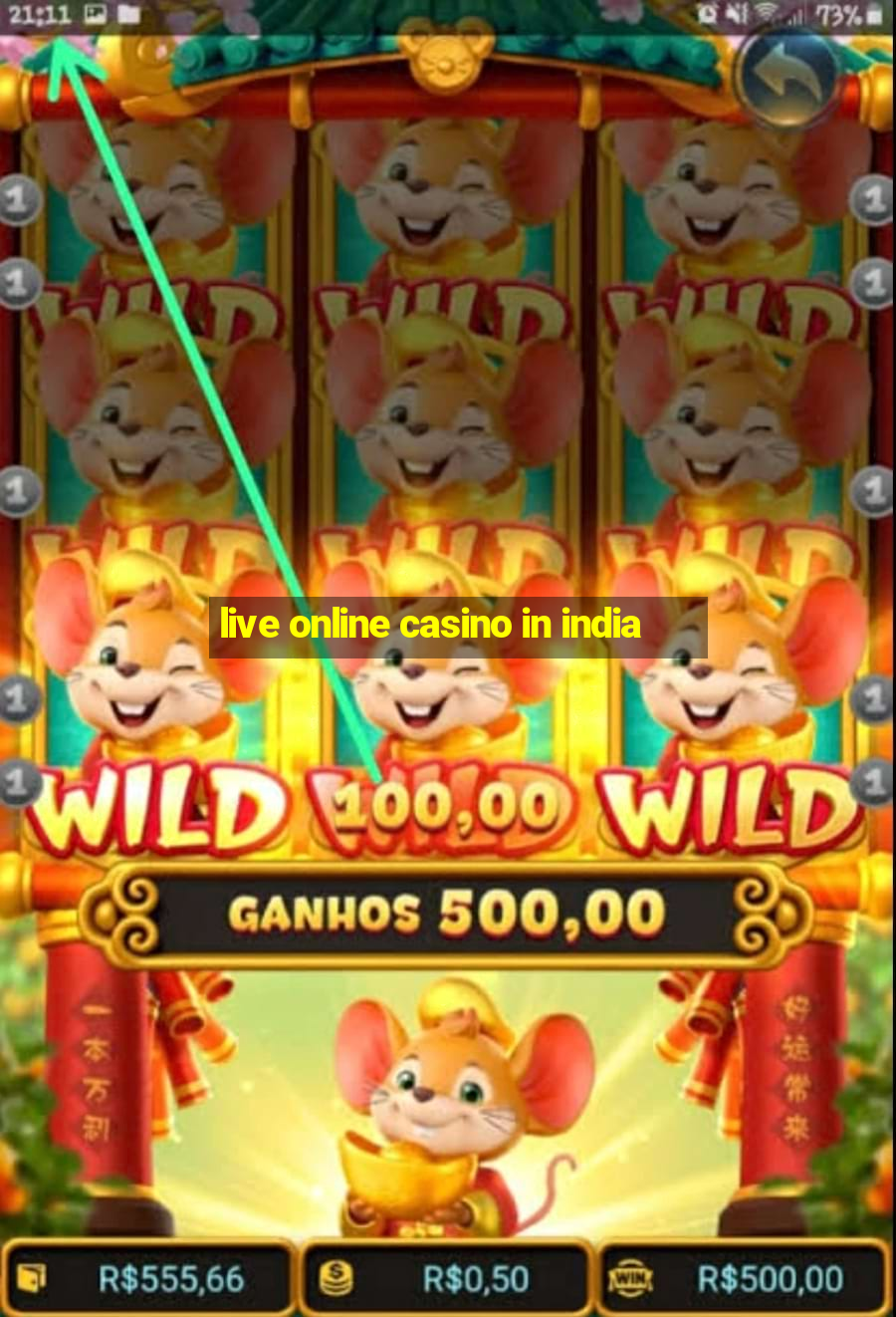 live online casino in india