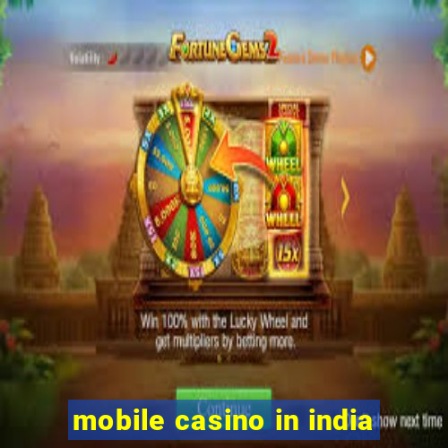 mobile casino in india