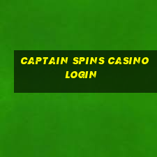 captain spins casino login