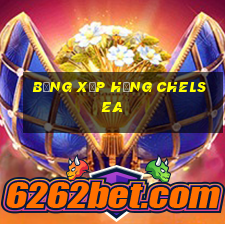 bảng xếp hạng chelsea