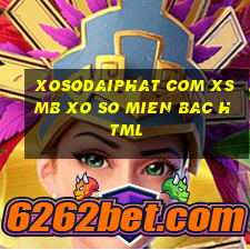 xosodaiphat com xsmb xo so mien bac html