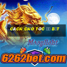 cách cho tóc đỡ bết