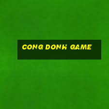 cong donh game