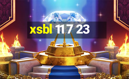 xsbl 11 7 23