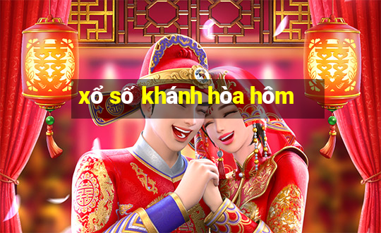 xổ số khánh hòa hôm