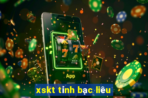 xskt tỉnh bạc liêu