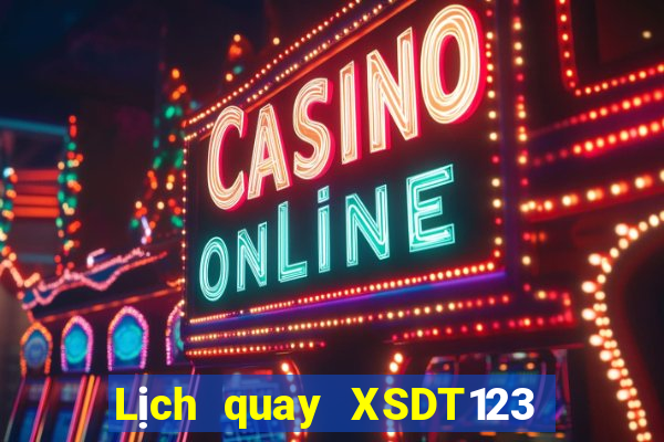 Lịch quay XSDT123 ngày 20