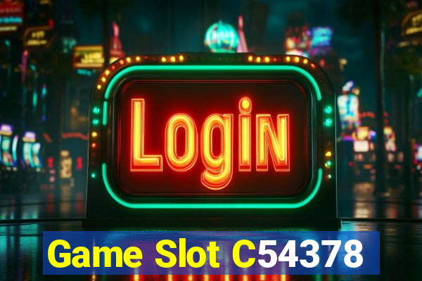 Game Slot C54378