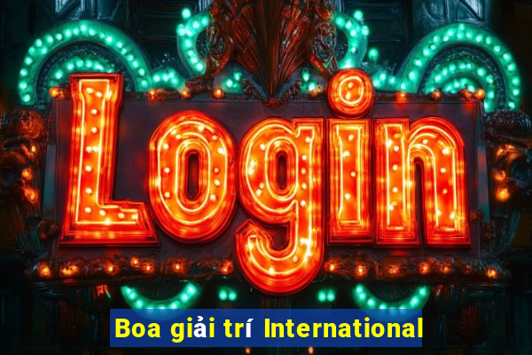 Boa giải trí International